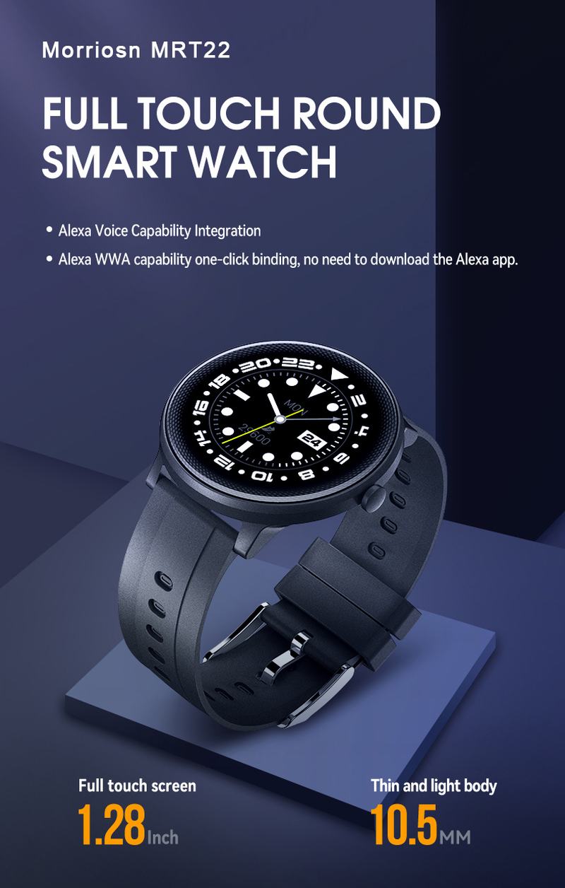 MRT22 Alexa Tuya Smart watch